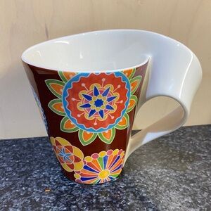 New Wave Caffe Carnaval by Villeroy & Boch Coffee Tea Mug Germany Discontinued